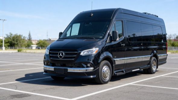 aurora sporting event sprinter van rental
