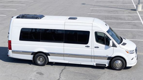 lakewood wedding sprinter van rental