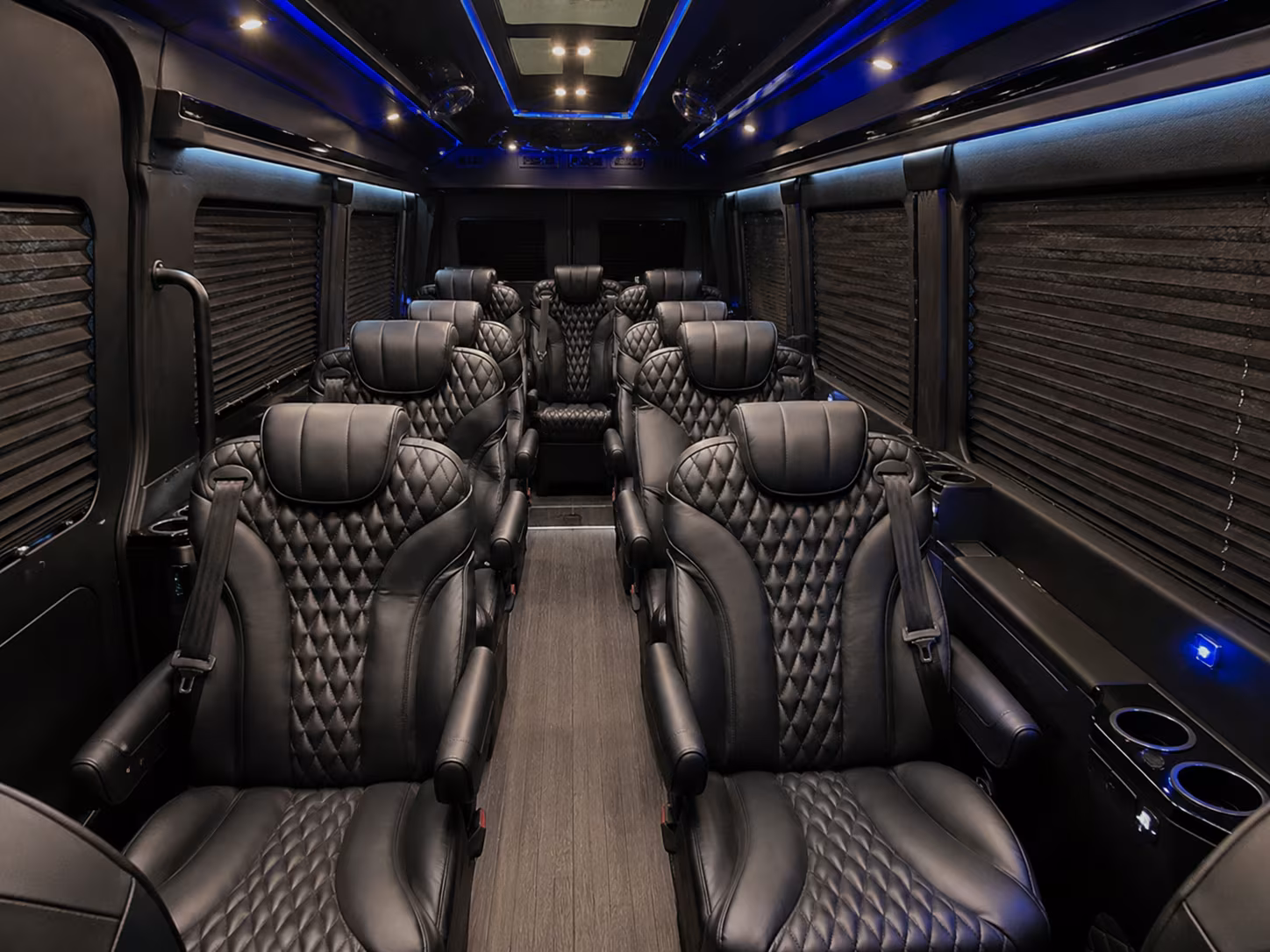 pueblo 10 passenger sprinter van interior