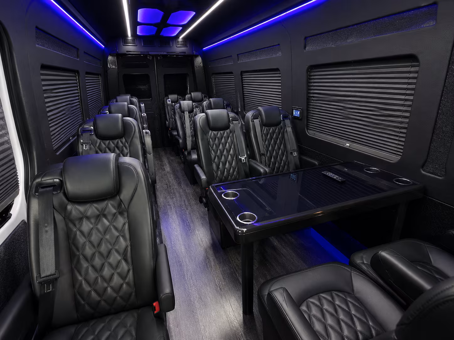 pueblo 12 passenger sprinter van interior
