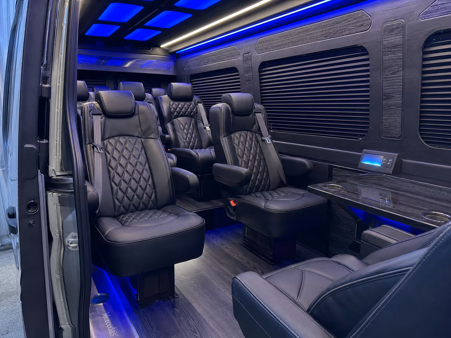 pueblo 15 passenger sprinter van inside