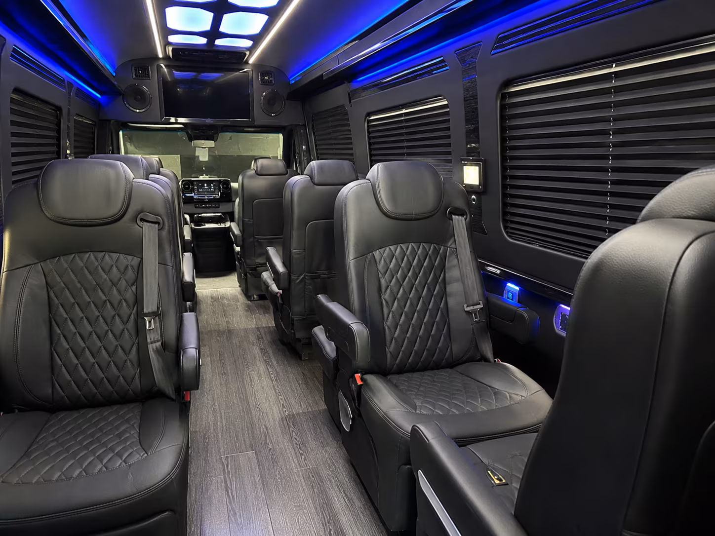 pueblo 15 passenger sprinter van interior