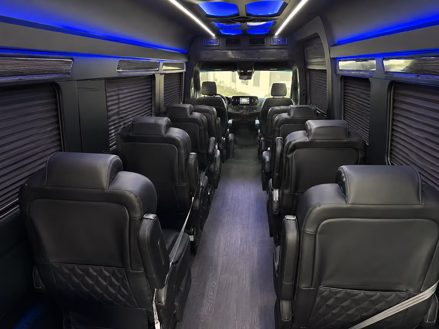 pueblo 20 passenger sprinter van inside