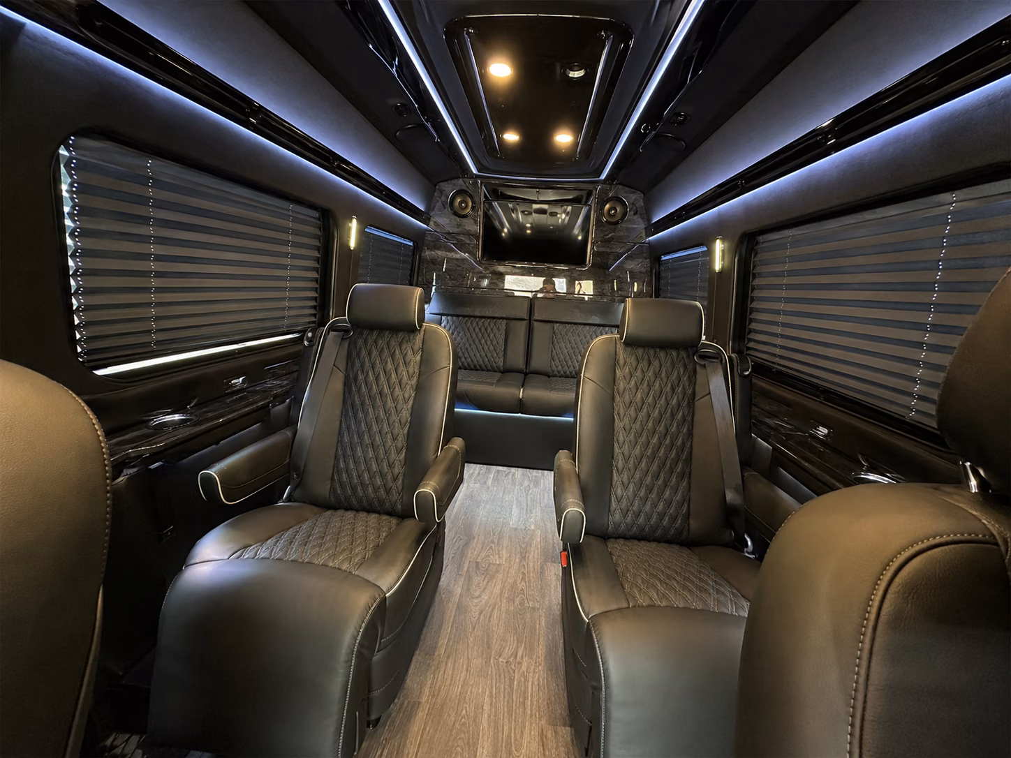 pueblo 8 passenger sprinter van inside