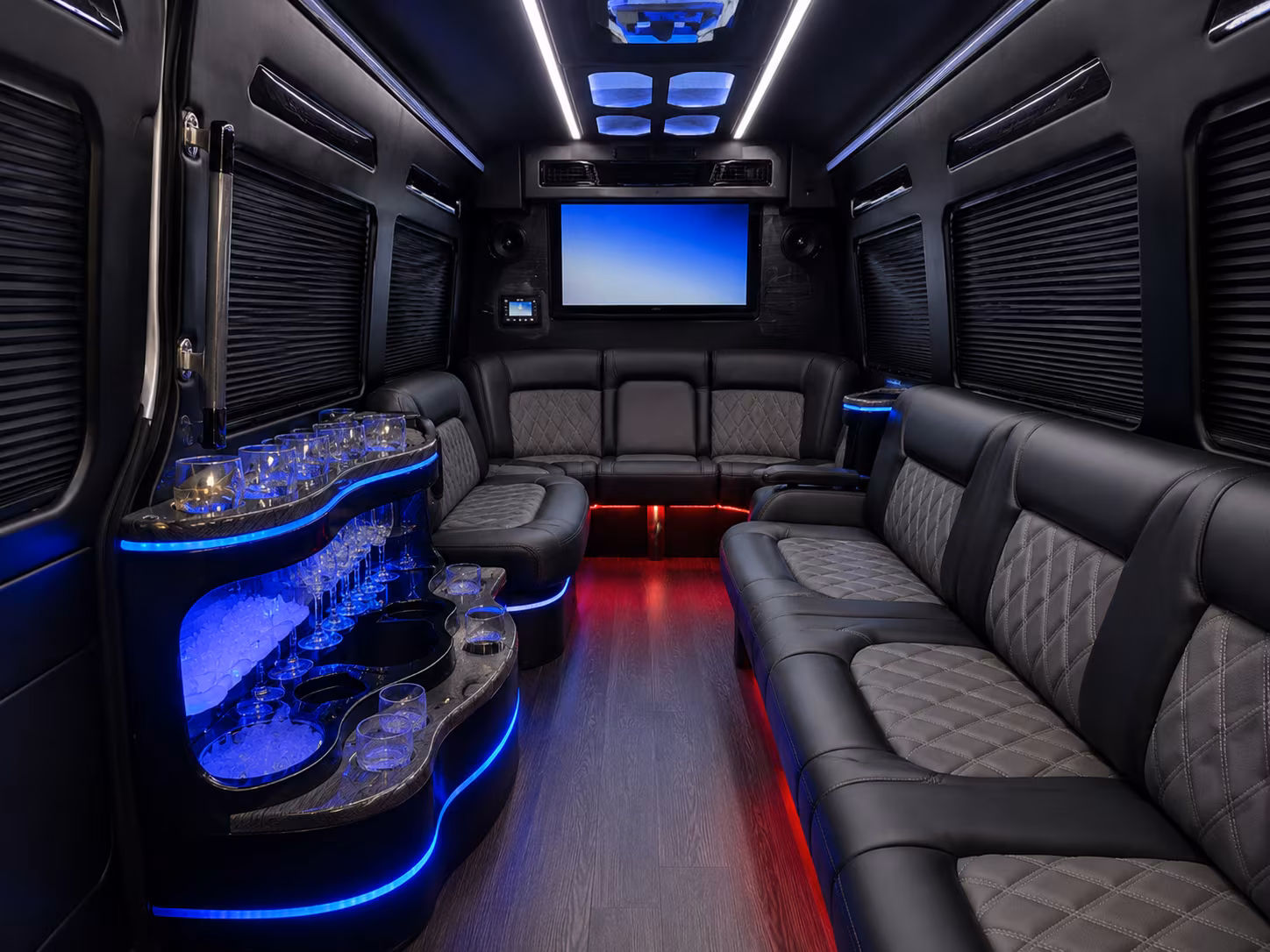 pueblo sprinter limousine inside