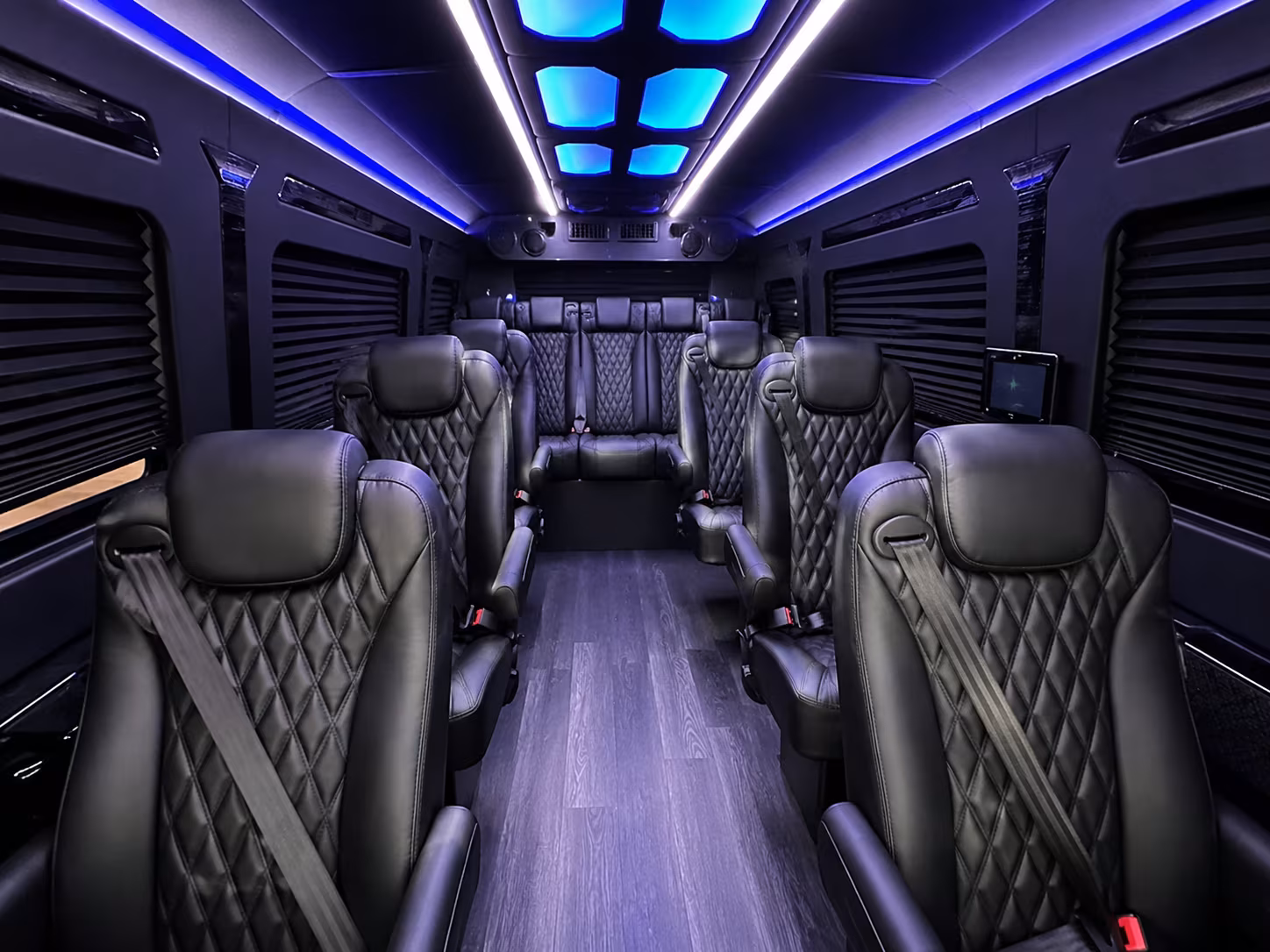 sprinter van rentals for parent coordinated group bookings with a set pickup and return time in pueblo