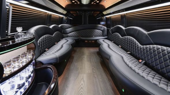 sprinter limousine interior aurora
